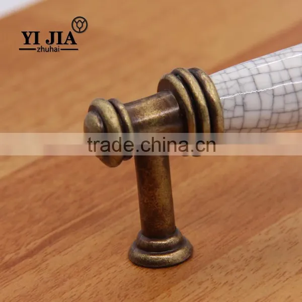 Bedroom Furniture Zinc Alloy Drawer Ceramic Cabinet Pull Handles photo-6