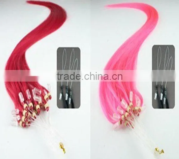 Micro Ring Loop Hair - Silicone Ring Hair extension - indian Remy Micro Hair
