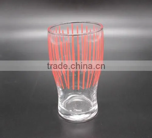 High Quality Highball Glass With Color Lines photo-2