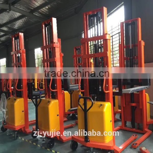 Semi Electric Stacker 1.0/2.0 Tons Mini Semi Forklift