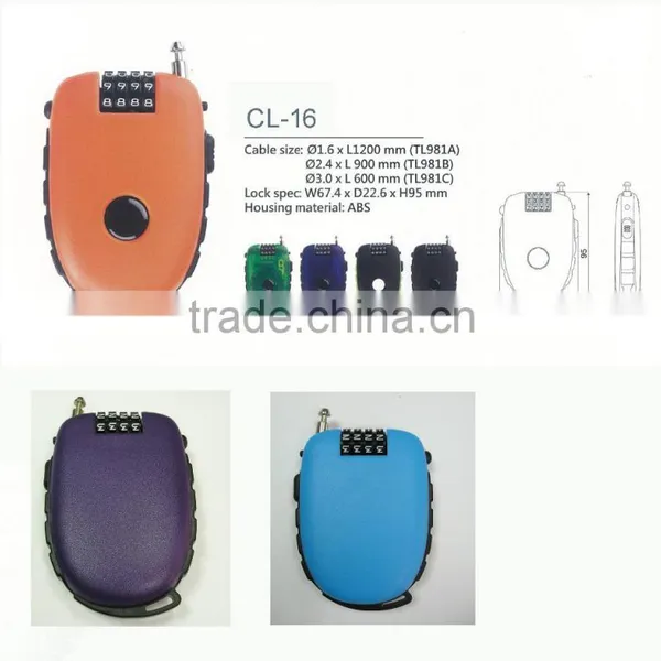 Retractable Cable Lock photo-4
