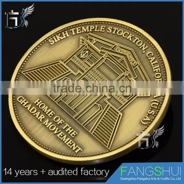 Good Luck Stainless Steel Coin mi Moneda Coin Factory Price for Sale photo-4