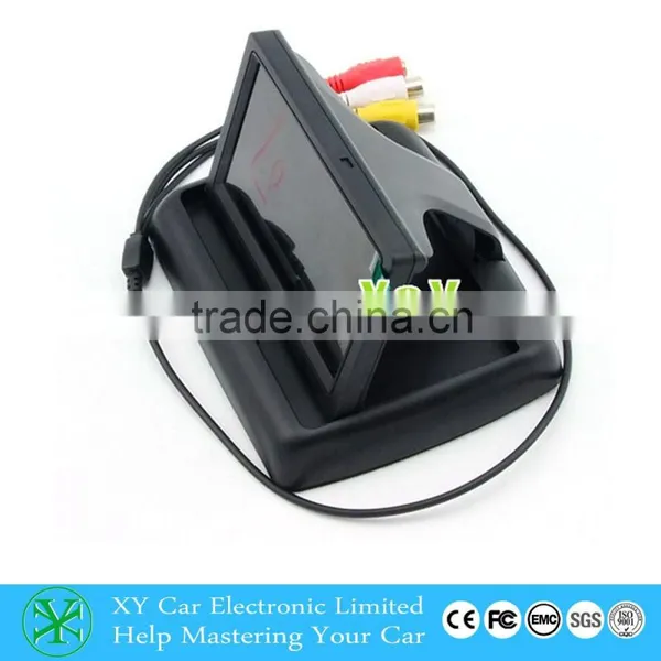 4.3 Inch Car Foldable Lcd Monitor, Security Car Lcd Monitor ,car Monitor XY-2046 photo-5