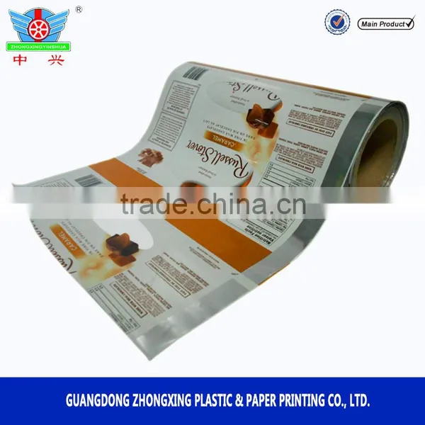 Customized Printed Laminated Plastic Roll Film / Aluminum Foil Film for Food photo-4