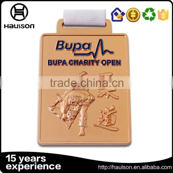 Wholesale Cheap Custom Judo Medal Diecast Zinc Alloy Material Soft Enamel Plating Gold us Medal of Honor photo-5
