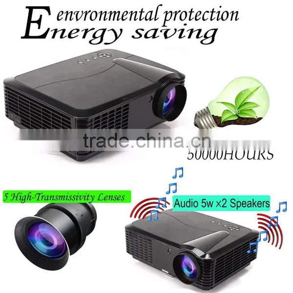 Full hd 3d Led 3400Lumens LCD Multimedia Projector photo-3