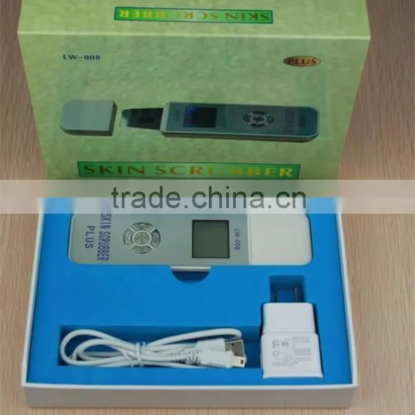 High Quality Handled Recharging Ultrasonic Skin Scrubber photo-4