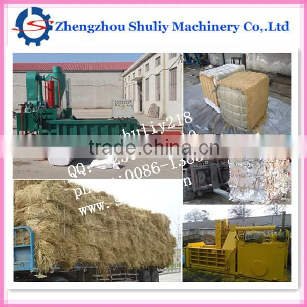 Vertical Hydraulic Used Clothes Baler Machine photo-4