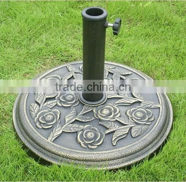 Outdoor Round Resin Parasol Base photo-3