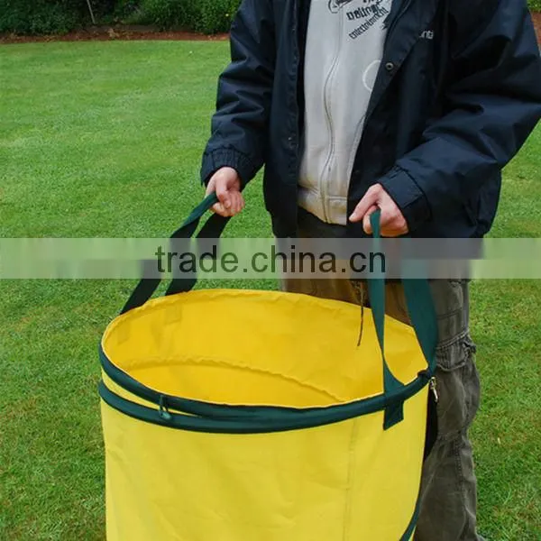 Flower Printed 600D PE Extra Strong Collapsible Pop up Garden Bag photo-2
