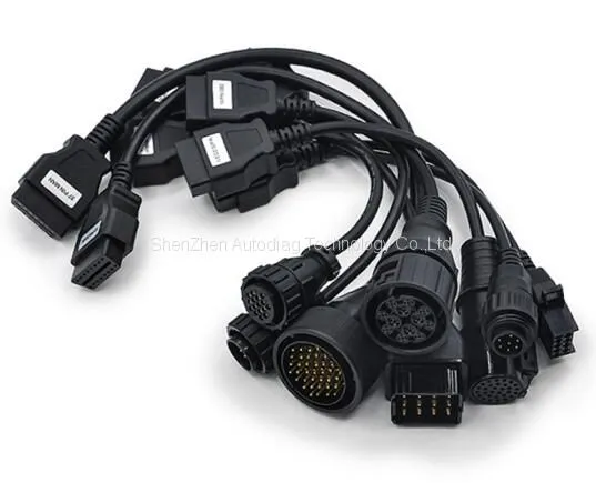 8 Piece Truck Cables OBD2 Adapter Truck Diagnostic Cable for Ds150,cdp+ photo-4