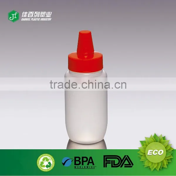 With Needle Lid Squeeze Bottle Customized Logo Conical Flask Pet Bottle Wholesale Special Design Honey Jars photo-6