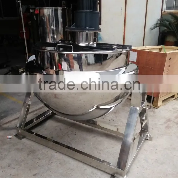 Wenzhou Snack Machines Steam Jacket Kettle/Jacketed Pan/Interlayer Boiler photo-5