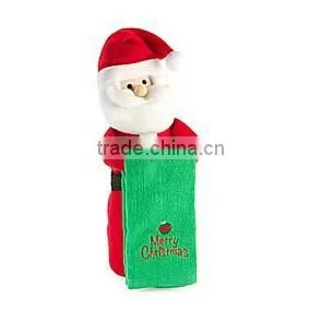 Christmas Plush Doll Towel Holder
