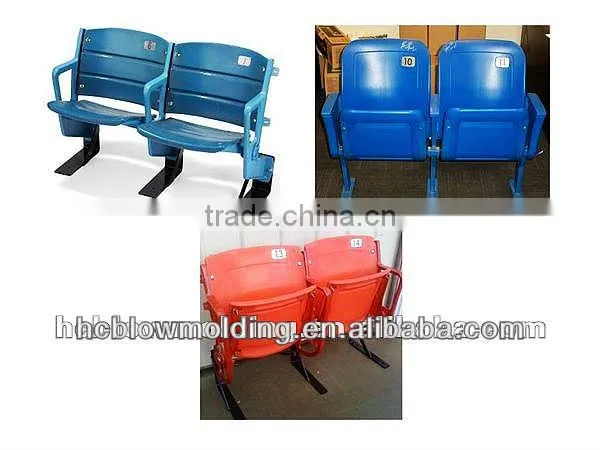 OEM Blow Molding Outdoor Plastic Chair City Bus Seat Blowing Mould for Sale photo-3