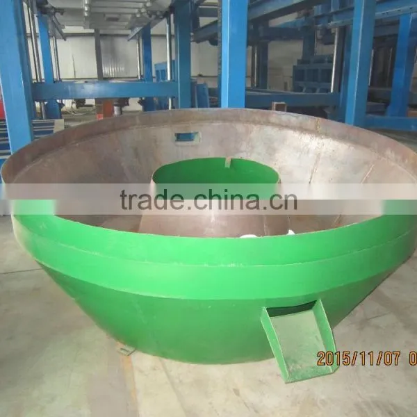 Good Performance Two Wheels Wet Pan Mill for Grinding Gold Ore photo-6