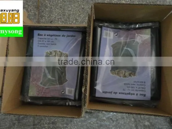 LDPE Cheap Green Jumbo Garden Garbage Bags photo-5