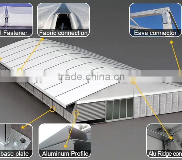 Hot Sale High Quality Aluminum Structure Curve Arcum Marquee Dome Bell Event Tent photo-3