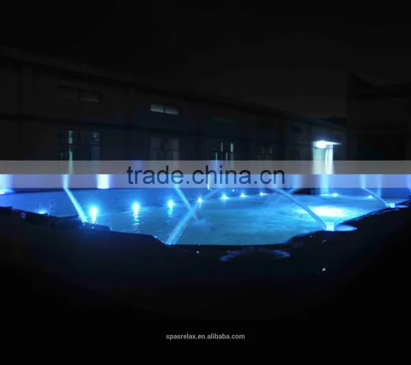 Sparelax Outdoor Whirlpool Bath Hot Pool With Plastic Surf Pool for Sales photo-4