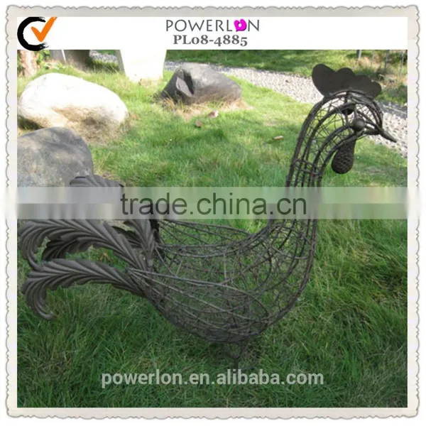 Metal Outdoor Decoration Garden Chicken photo-2