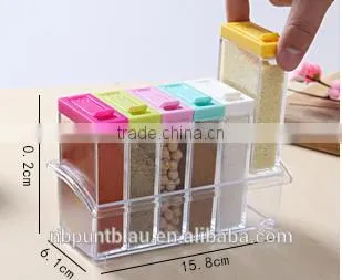 Household Seasoning Box/color Container Mini Plastic Seasoning Container photo-4