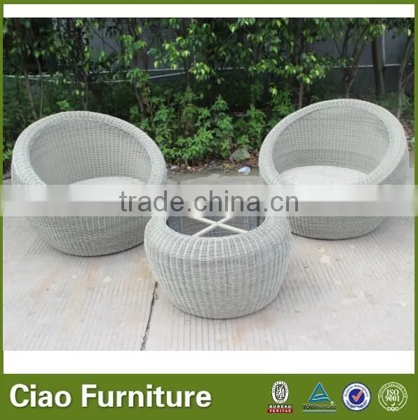 Modern Garden Rattan Coffee Furniture Table Chair Set photo-2