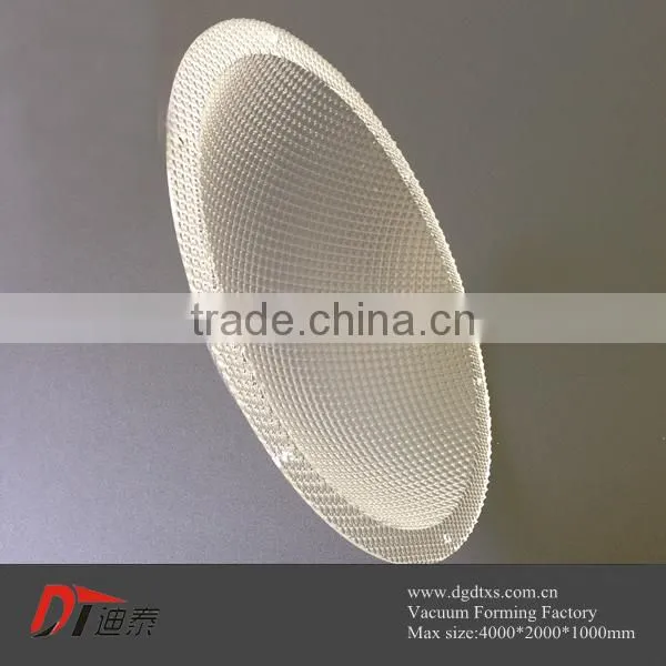 Plastic Clear Reticulate Lamp Cover by Vacuum Forming photo-4