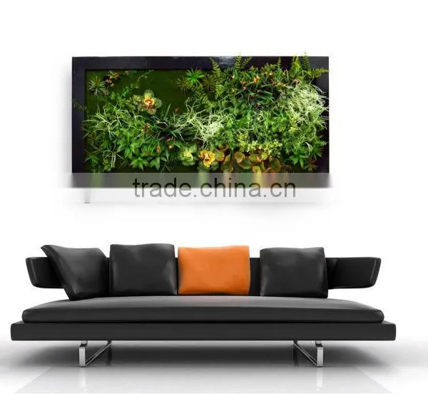 High Quality Artificial Wall Plant Artificial Succulent Plant Wall for Home Decor photo-4
