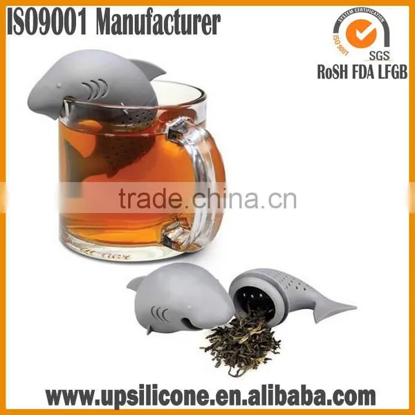 Eco-Friendly Shark Shape Silicone Tea Infuser ,Silicone Shark Shape Tea Infuser,Tea Strainers photo-3