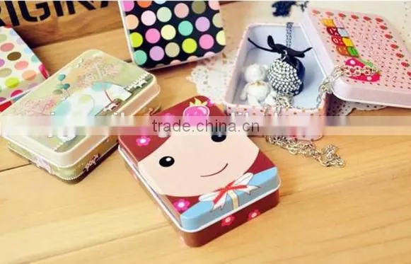 China Supplier Wholesale Small Mini Metal Food Tin Canisters photo-2