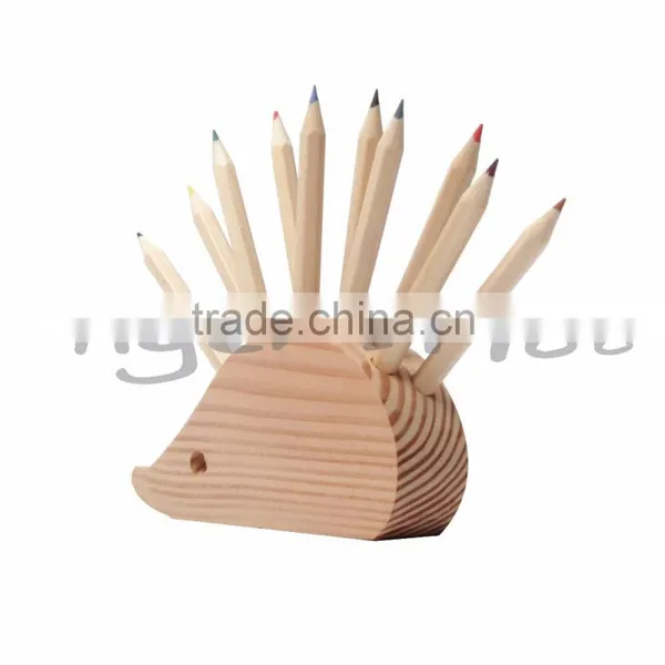 New Decorative Fancy Hedgehog Shaped Desk Pen Holder photo-3