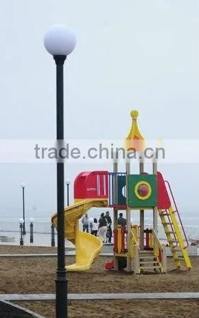 Square Metal(ductile Iron) Casting Poles,yard Lighting Poles photo-6