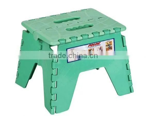 Compact And Portable Plastic Connected Folding Plastic Stool 450694 photo-2