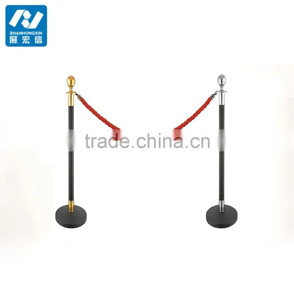 Rope Stand / Portable Crowd Control Post / Braided Rope Stanchion photo-3