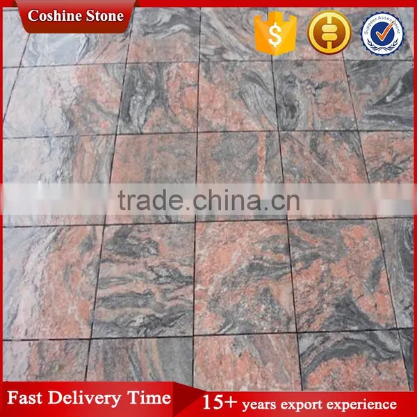 Polished India Multicolor Red Granite Tile for Floor photo-3