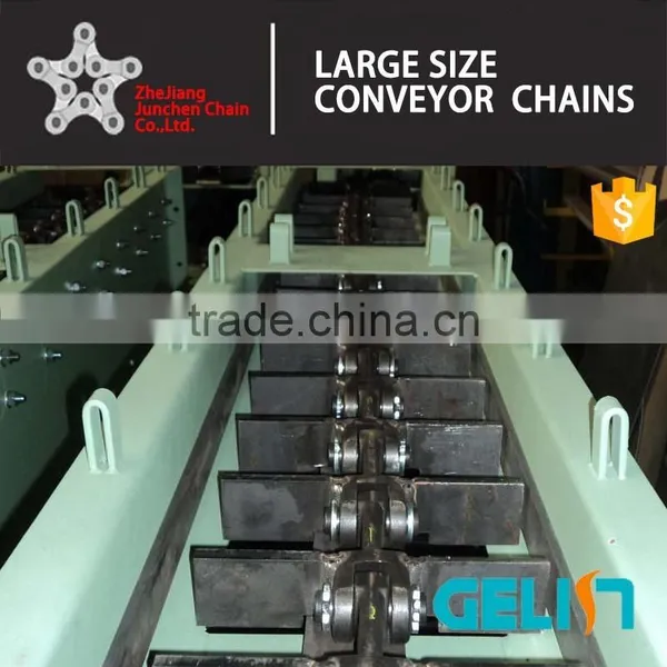 MS32 Heat Treatment Embedded Scraper Transporter Conveyor Chain for Coal Mine photo-5
