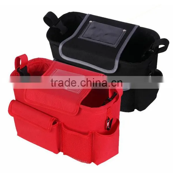 High Quality 600D Polyester Diaper Bag for Baby Troller photo-3