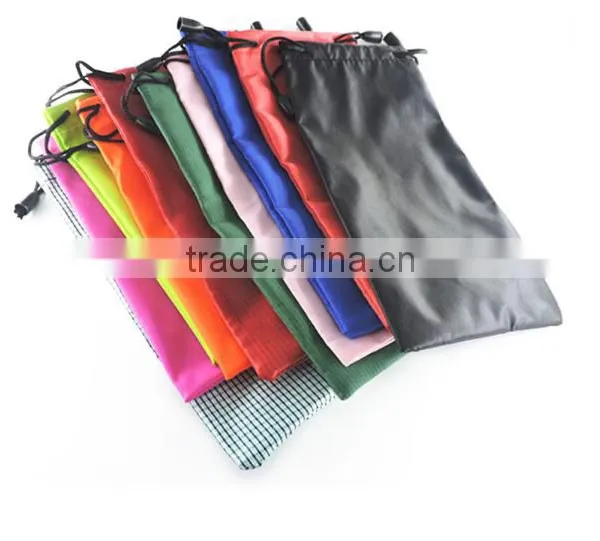 Cheap Soft Cloth Microfiber Jewely Bag Case For Sunglasses Glasses Random Delivery photo-2