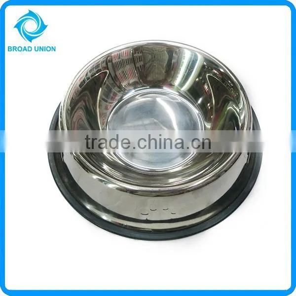 Full Stainless Steel Dog Food Bowl photo-2
