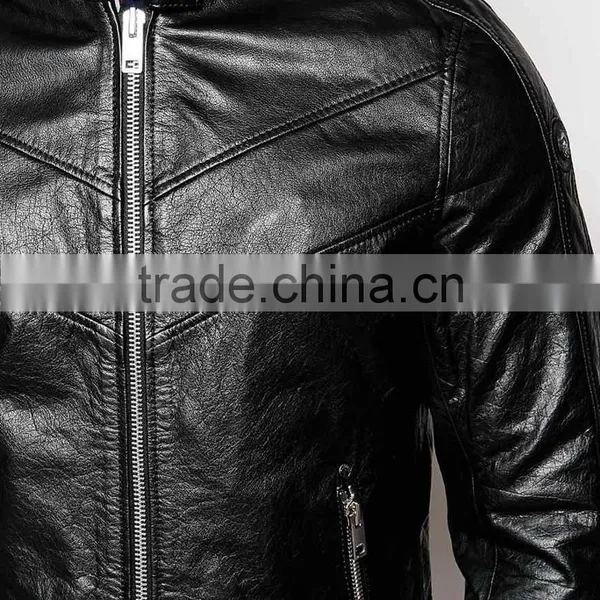 Leather Fashion Jacket photo-3