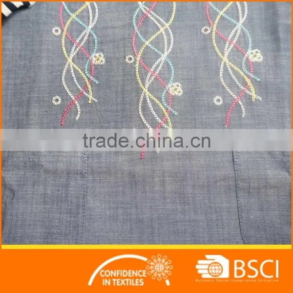 Children Wear Cotton Baby Denim Girl Dress photo-3