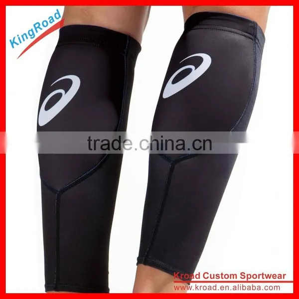 2016 Custom Full Sublimation Printed Calf Compression Sleeve With Y Style Pattern photo-3