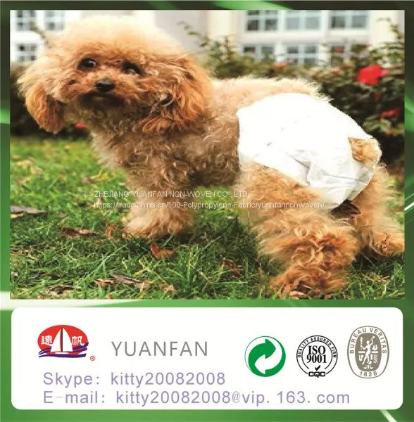 High Quality SS pp Spunbond Nonwoven Fabric for Pet Training Pad photo-3