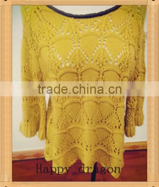 High Quality Winter Sweater&Cotton Winter Knitted Sweater For Women photo-6