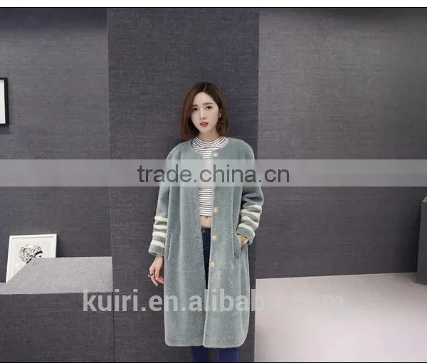 Luxury Thick 100% Genuine Sheep Leather Jacket Women Real Fur Leather Coat Natural Merino Sheep Fur Overcoat photo-3