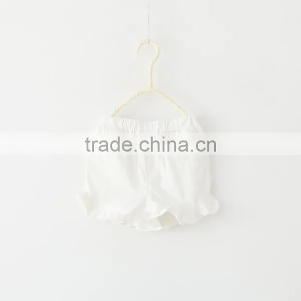 Hot Shorts Girls Ruffle Leggings Baby Girls Summer Pants, Solid Color Children Flounced Shorts photo-3