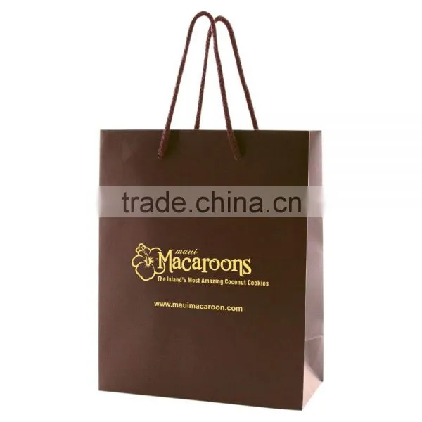 Matte Laminated Eurotote Shopping Bag - Features Cardboard, Dimensions Are 8" x 4" x 10" and Comes With Your Logo. photo-2