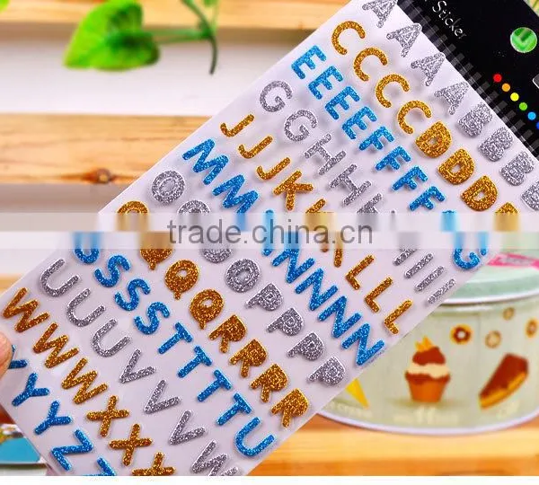 Die-cut Different Shape Sticker Custom Glittle / Pvc Sticker Cheap Children Carton Sticker for Decoration photo-5