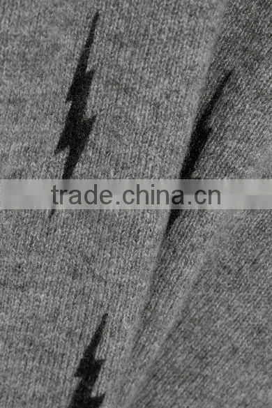2017 Fashion Ladies Wholesale Custom Knit Shrug Cashmere Cardigan Sweater Woman Crew Neck photo-5