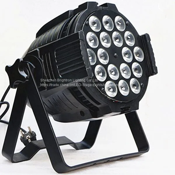 Light-emitting Diode 18*10w High Brightness Rgbw DMX LED Par Stage Light Bar Housing